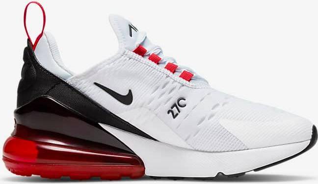 nike air force 270 red and white