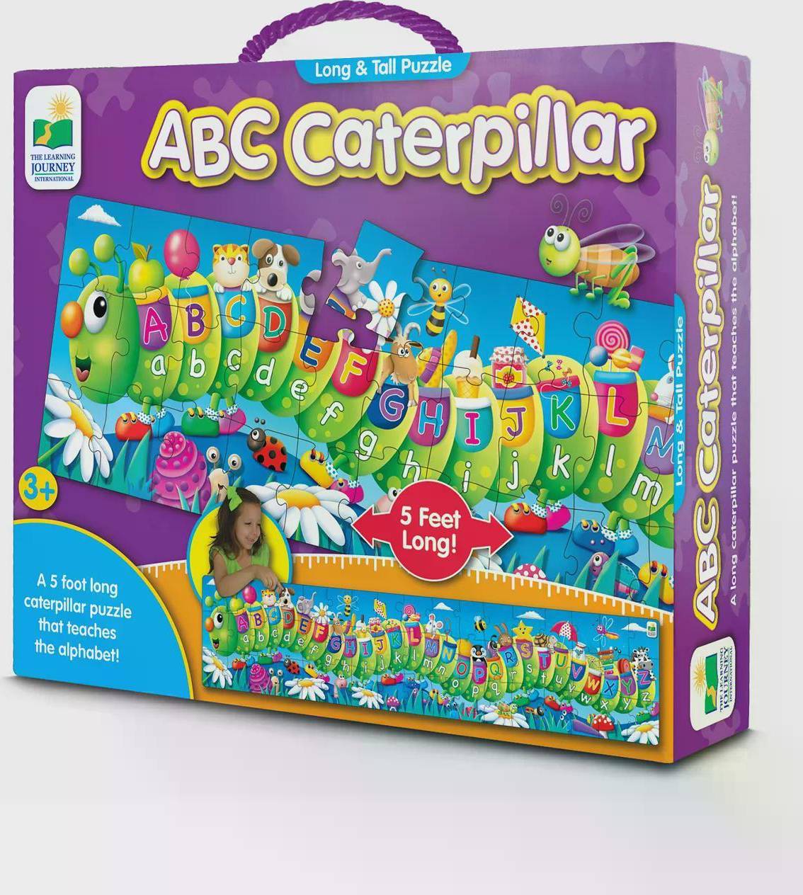 The Learning Journey ABC Caterpillar 51 Pieces