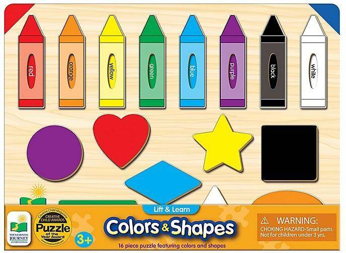 The Learning Journey Lift and Learn Colors and Shapes