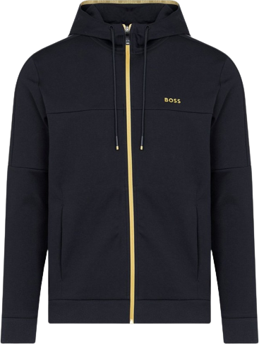 hugo boss saggy zip hoodie