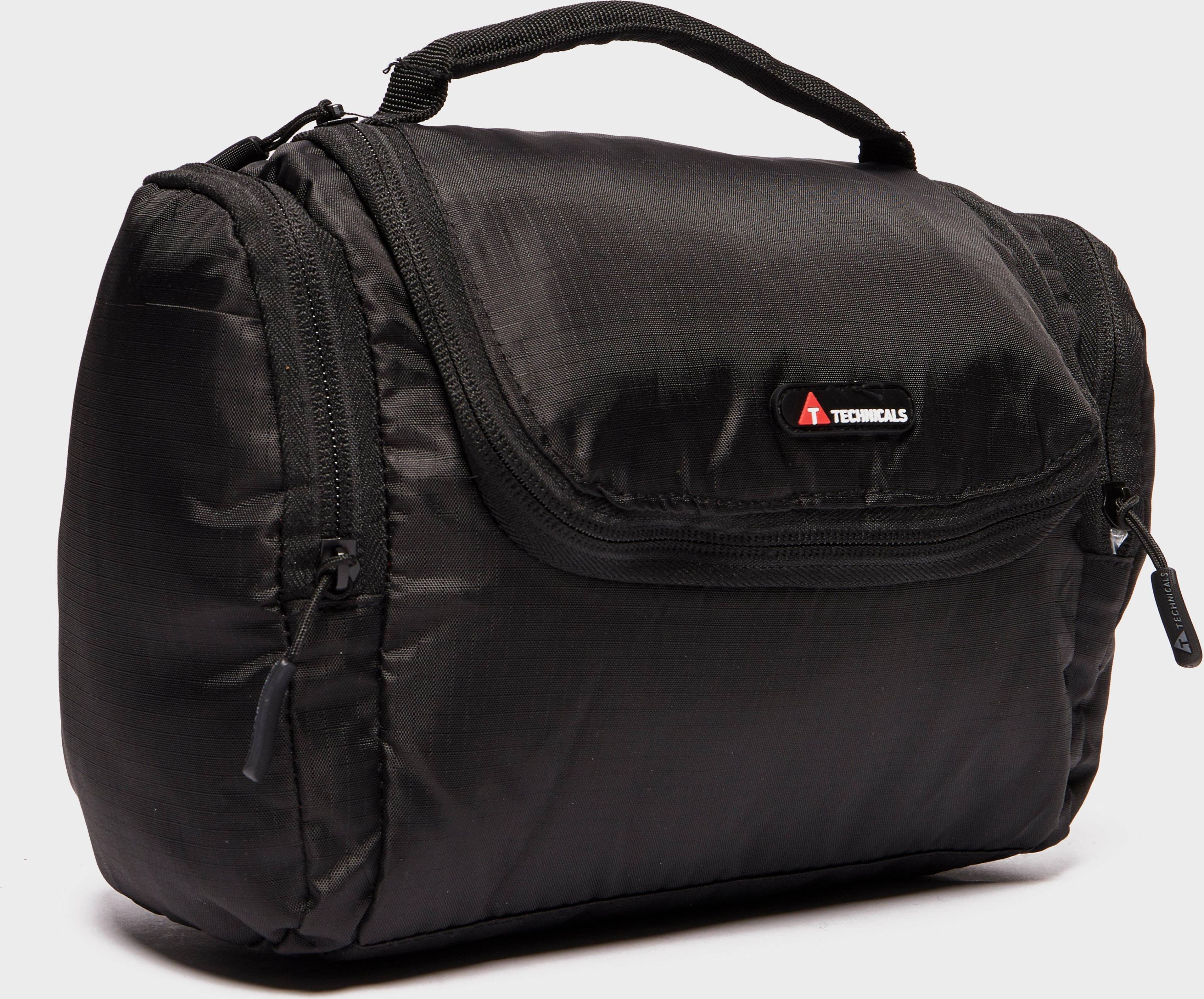 Technicals Travel Wash Bag Only at GO, Black