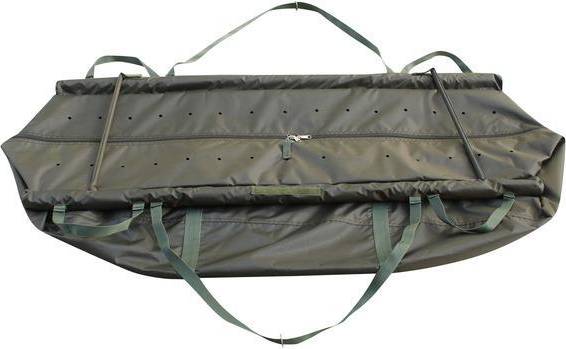 FoxHunter Carp Fishing Safety Weighing Sling Bag Floatation - Dark Green