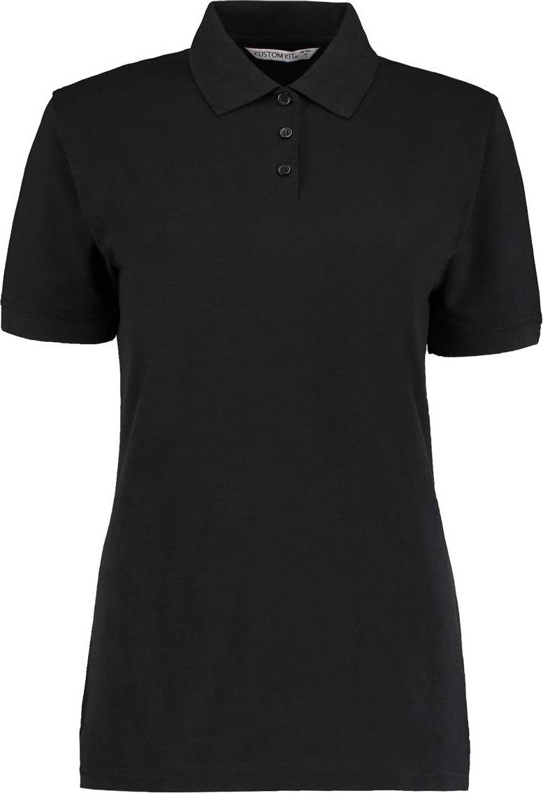 Kustom Kit Women's Klassic Polo Shirt - Black • Price