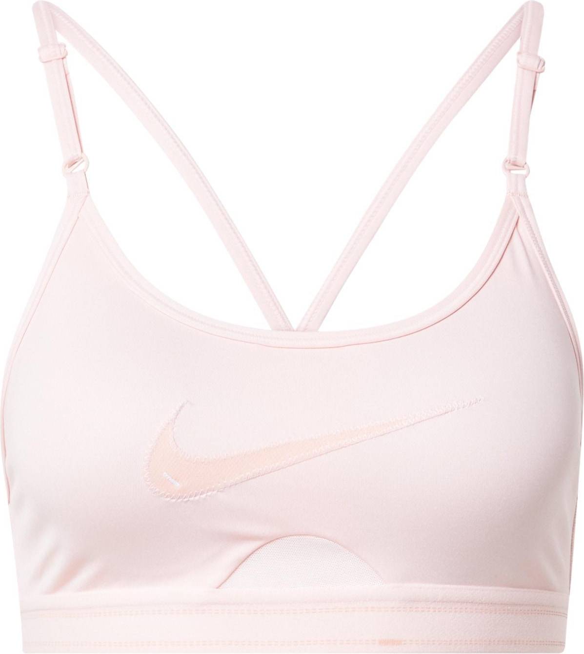 Nike Training Indy NSW Swoosh light support sports bra in • Price