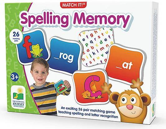 The Learning Journey Match It! Memory Spelling