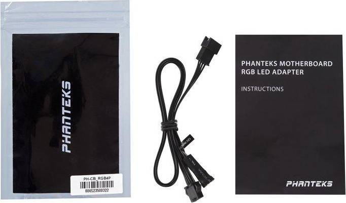 Phanteks Ph Cb Rgb4p 0609m Black Signal Cable • Price 