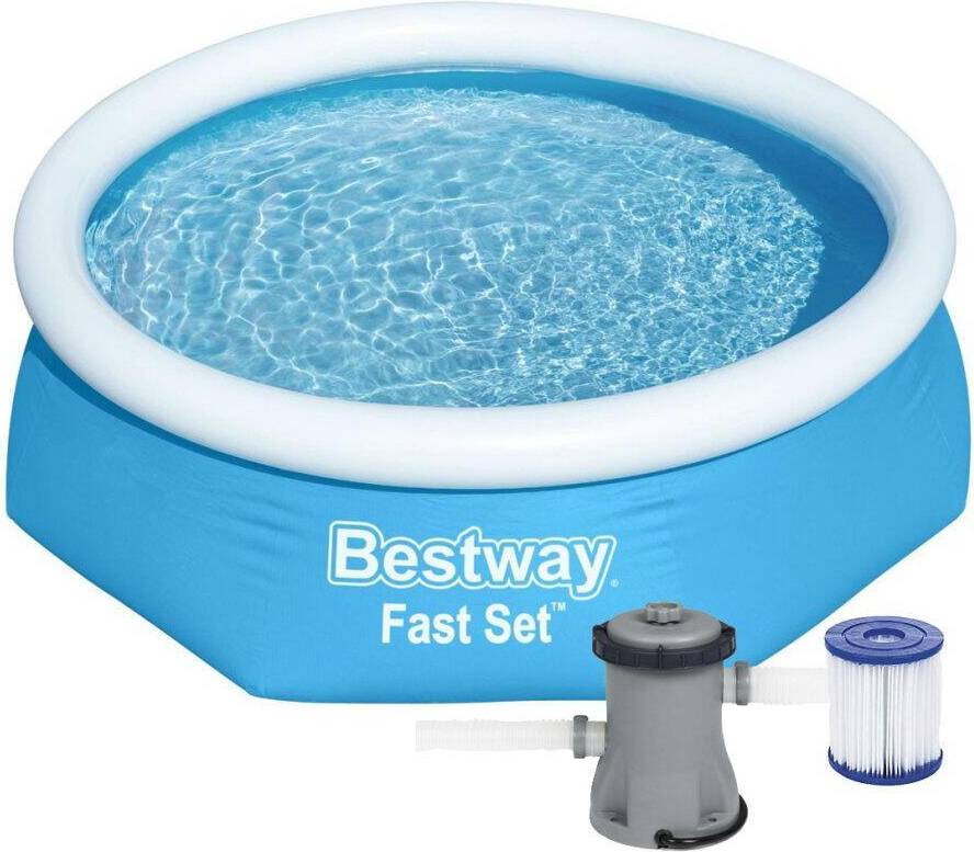 Bestway Fast Set Inflatable Pool 8ft X 24in • Price