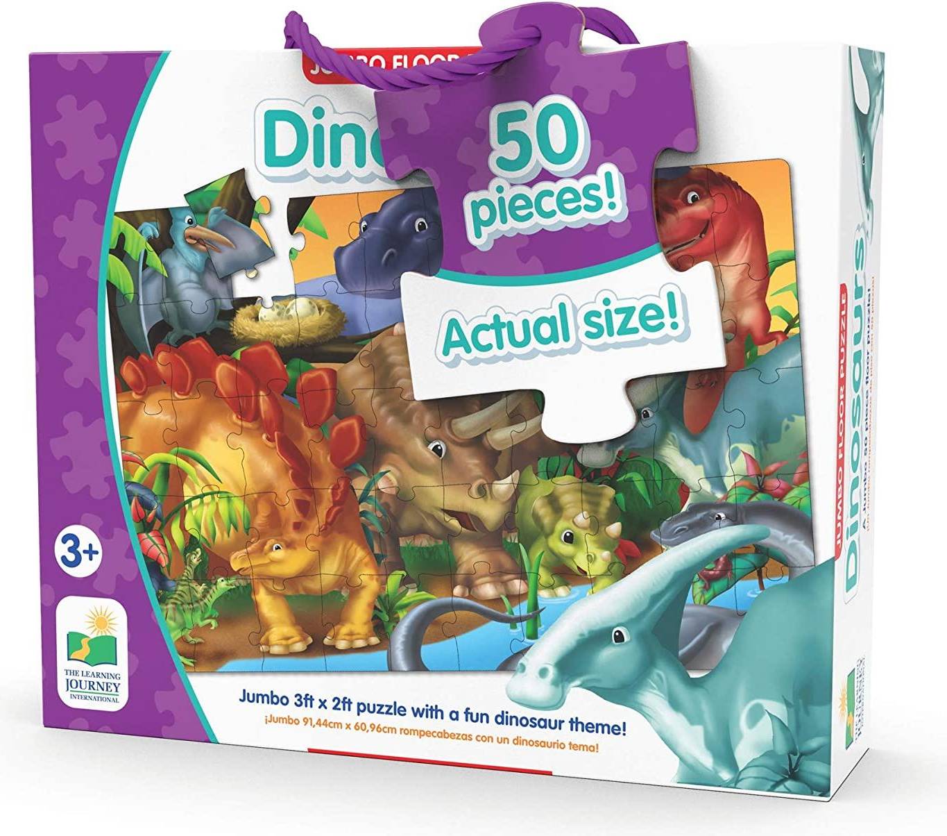 The Learning Journey Dinosaurs 50 Pieces