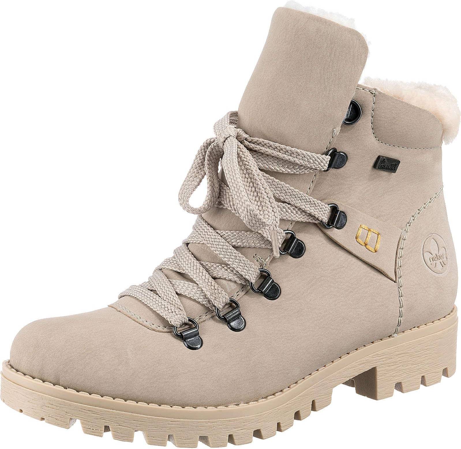 Rieker Winterstiefeletten Beige • See the lowest price