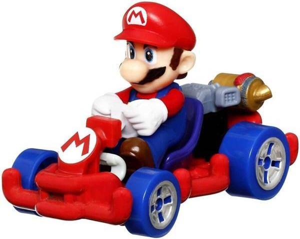 Hot Wheels Mattel Mario Kart Die Cast Mario Toys • Price