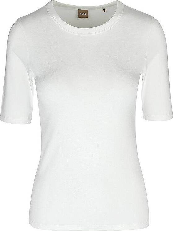 HUGO BOSS T-Shirt EFITA weiss • See the best prices