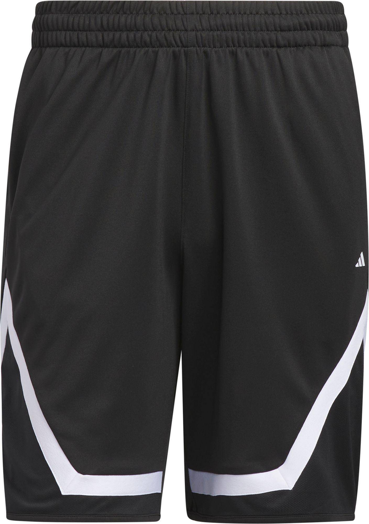Adidas Pro Block Shorts - Black/White • Prices