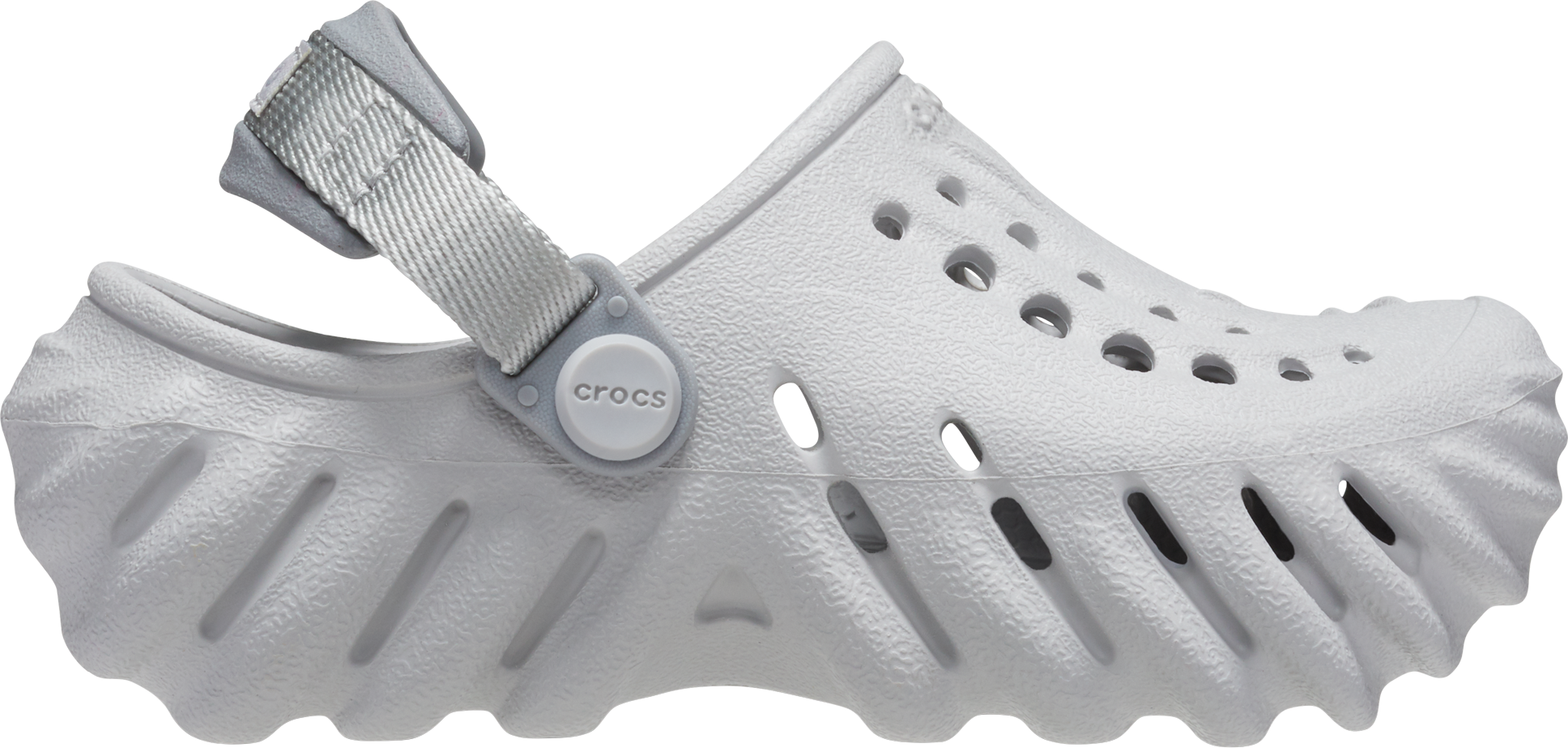 Crocs Kid's Echo Clogs - Grey • See the best prices