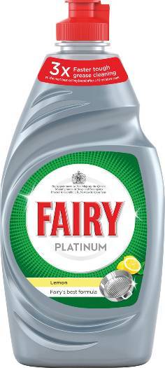 Fairy washing up liquid Fairy Platinum Quick Wash Dishwash liquid 820ml