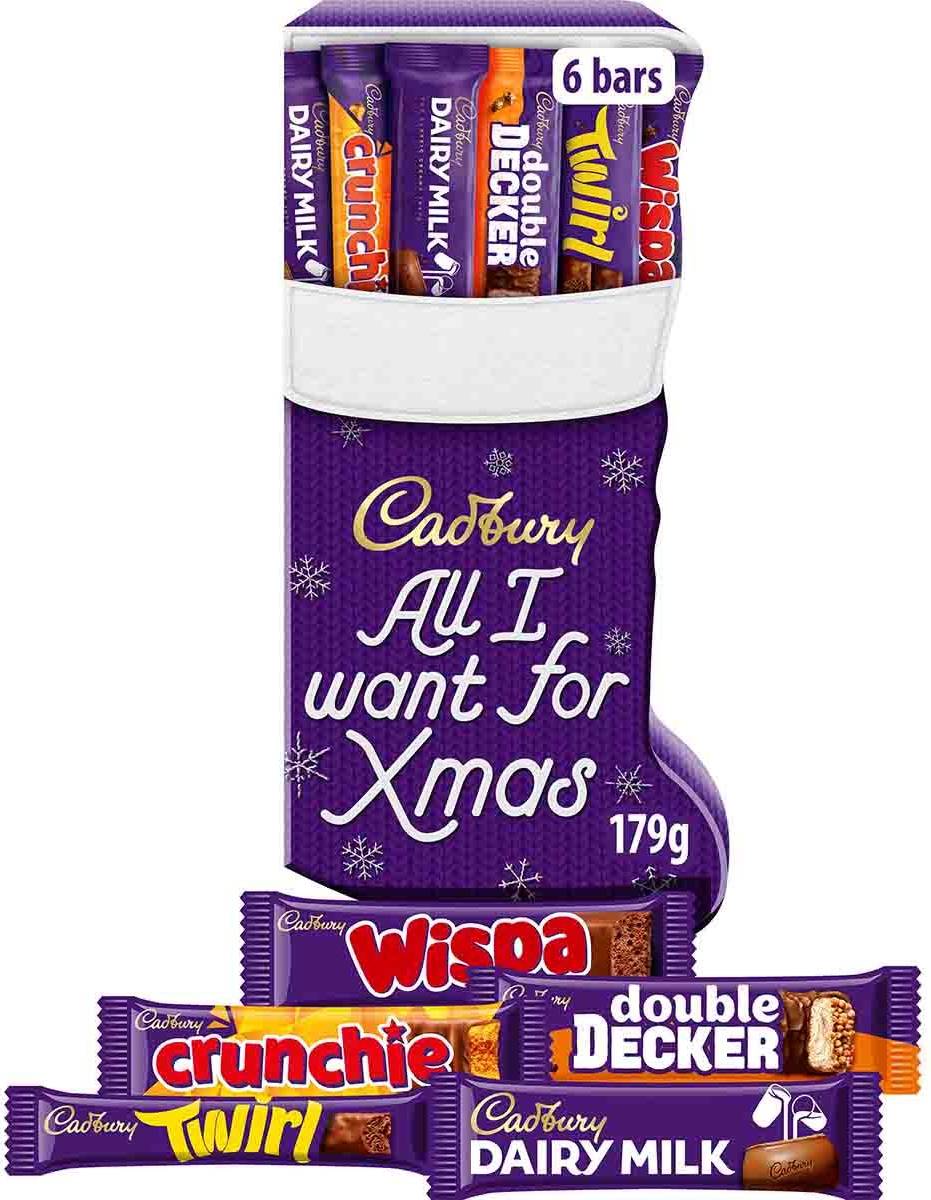 Cadbury Stocking Selection Box 179g 6pcs 1pack Price