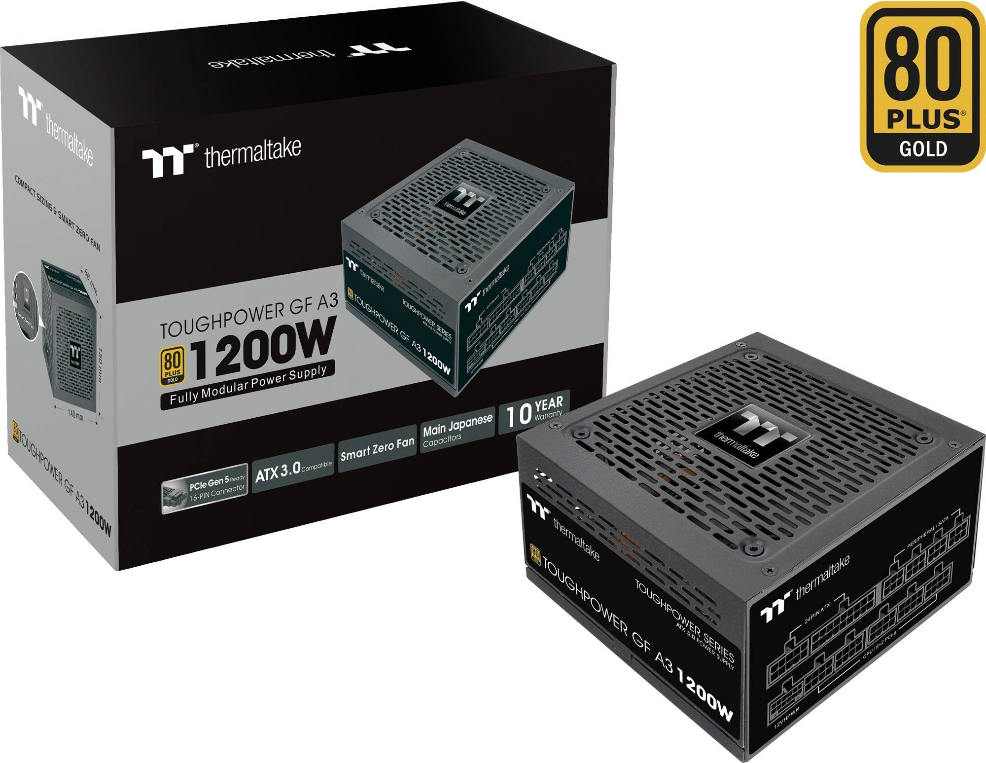 Thermaltake Toughpower Gf A3 80 Plus • Find Prices