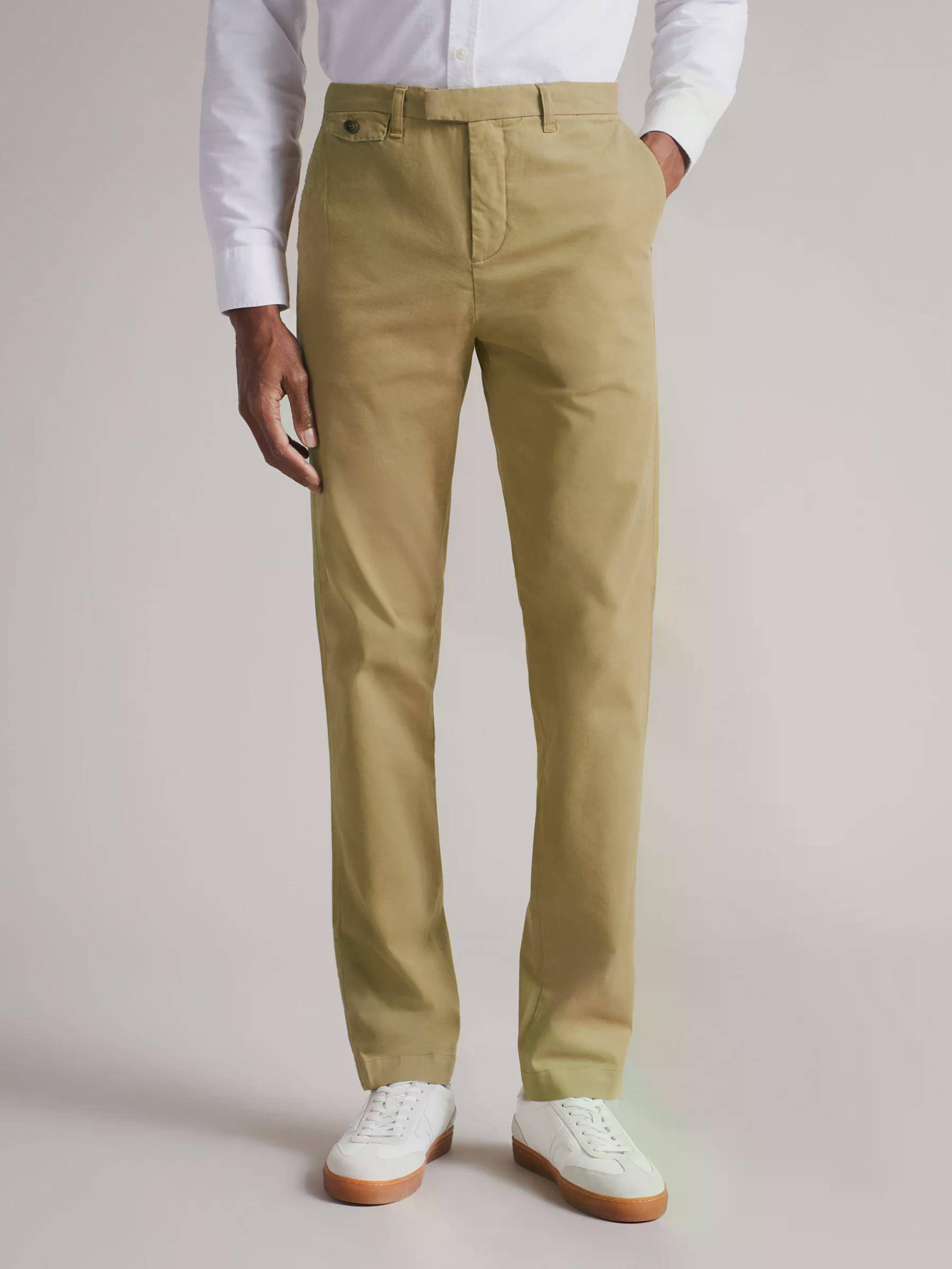 Ted Baker Genay Slim Fit Chinos Beige • Prices