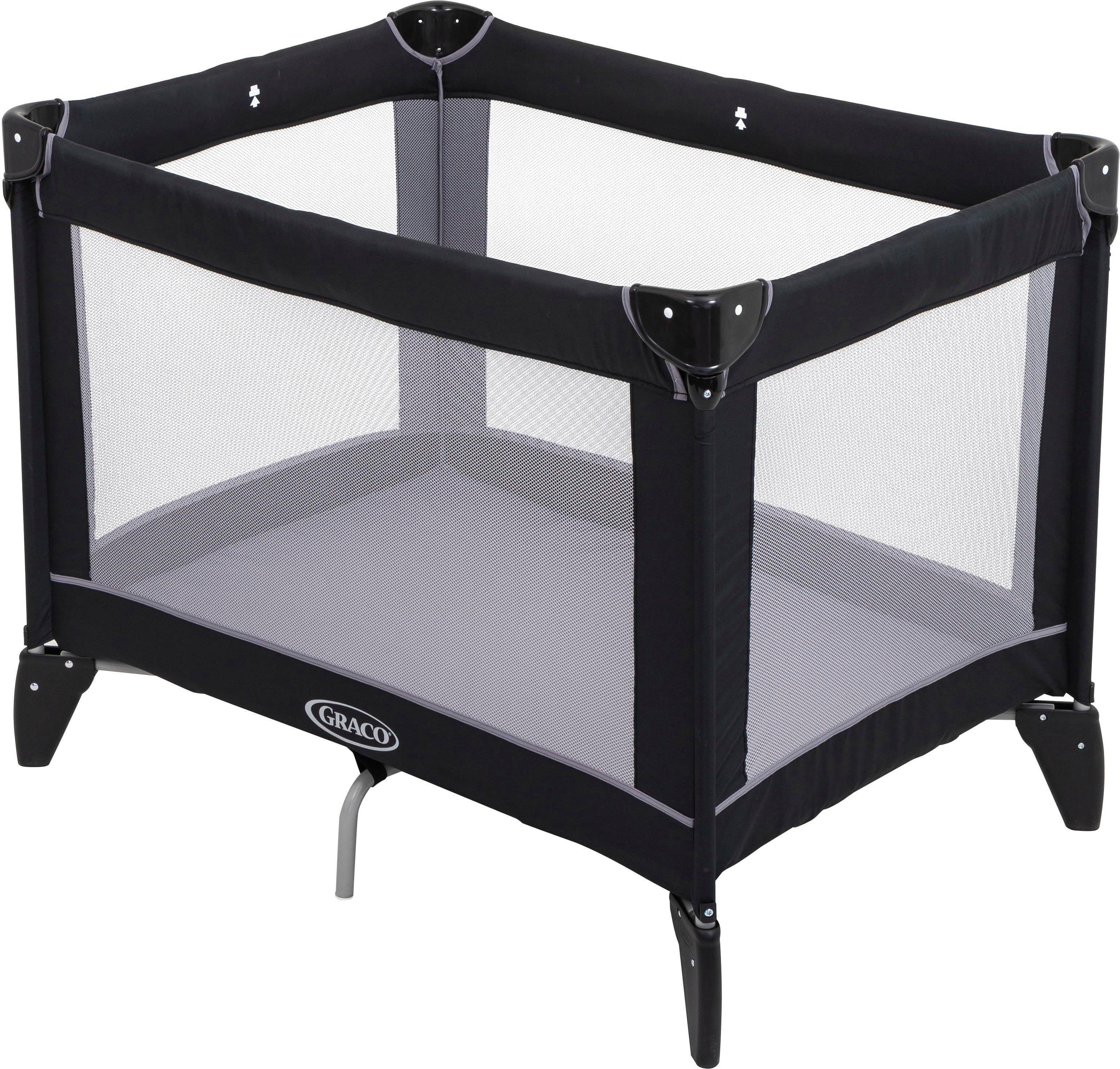 Graco Compact Travel Cot Black/Grey