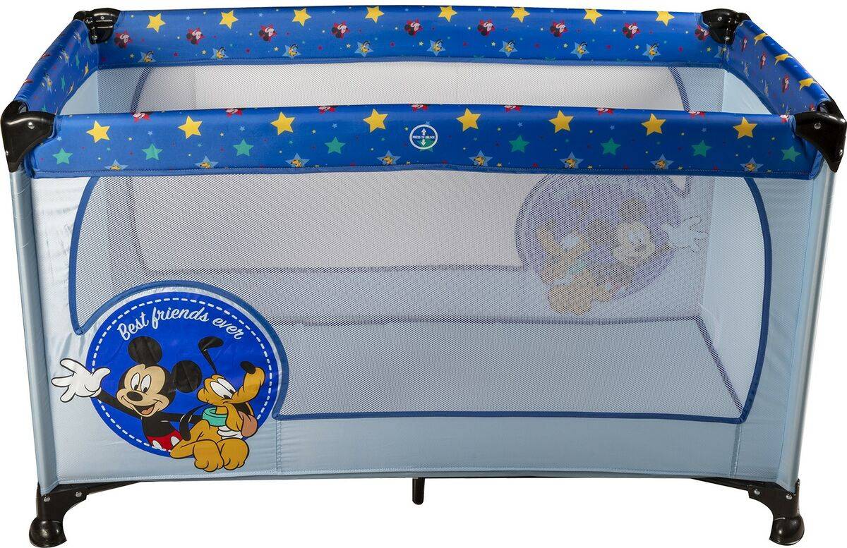 Reisebettchen mickey mouse cz10607 120 x 65 x 76 cm blau