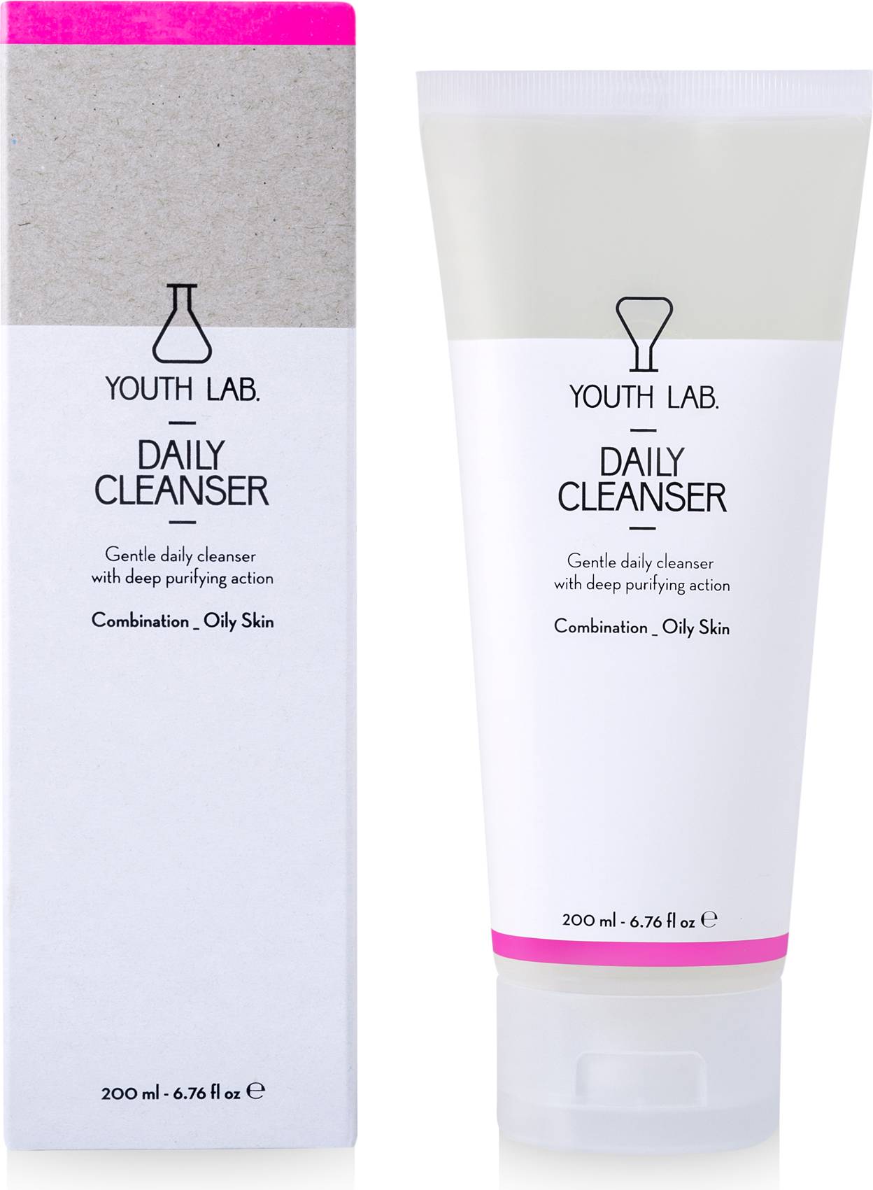 Youth Lab daily face cleanser oily skin 200ml