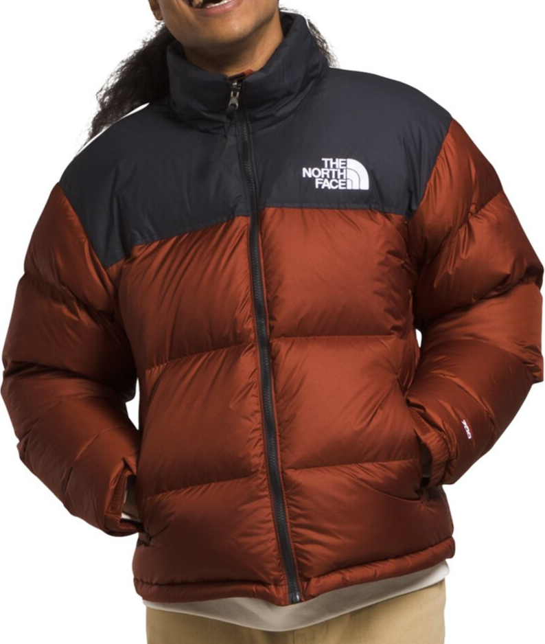 The North Face Men’s 1996 Retro Nuptse Jacket - Brandy Brown/TNF Black ...