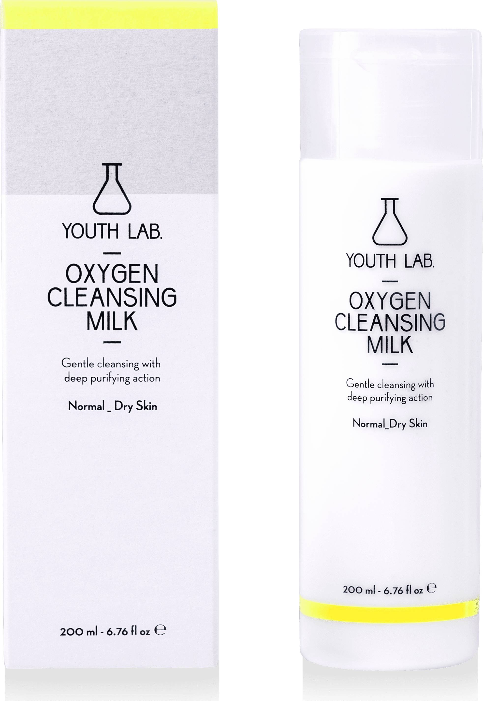 Youth Lab Oxygen Cleansing Milk All Skin Types