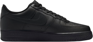 Nike Air Force 1'07 M - Black • See the lowest price