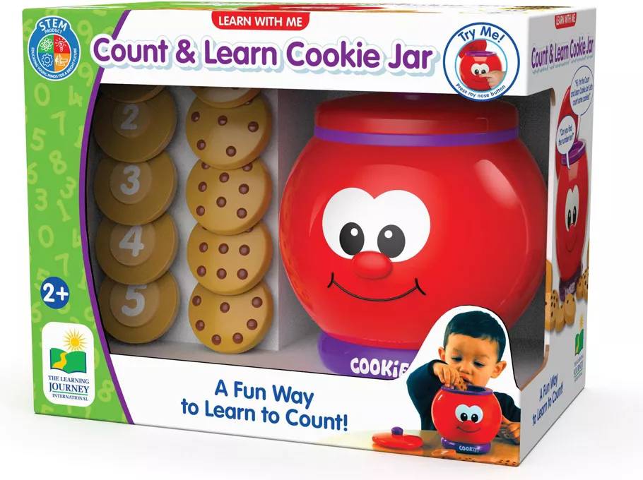 The Learning Journey Count & Learn Cookie Jar