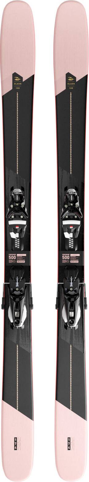 Wedze Ski Freeride Freestyle Slash 100 with Look NX 12 Konect GW ...