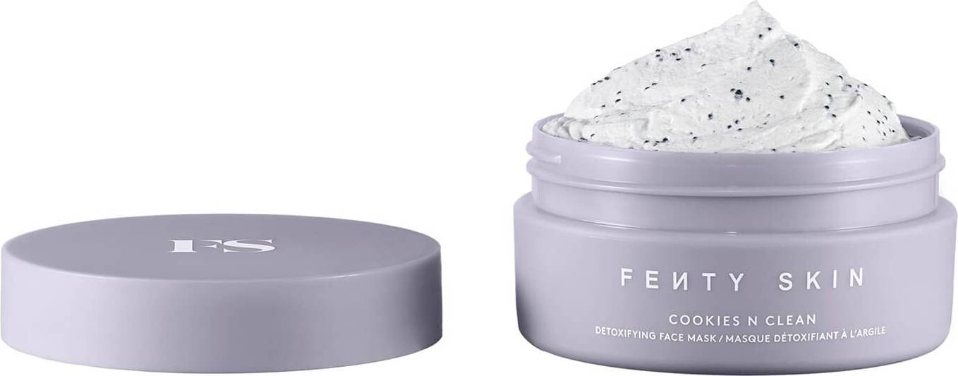 Fenty Skin Cookies N Clean Whipped Clay Detox Face Mask With Salicylic Acid Charcoal 75ml