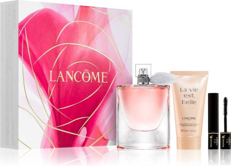 Lancôme La Vie Est Belle Gift Set EdP 50ml + Body Lotion 50ml + Mascara ...