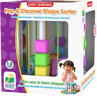 The Learning Journey early pop & discover shape sorter