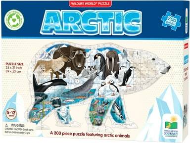 The Learning Journey Wildlife World Puzzle Artic: 200 Pcs