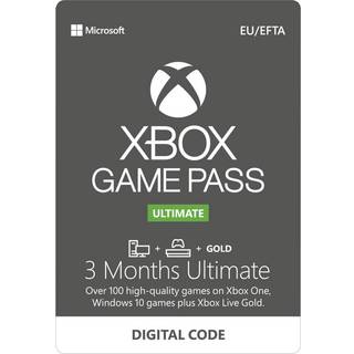 xbox game pass ultimate 3 month - xbox one (digital)