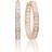 Sif Jakobs Corte Earrings - Rose Gold/White