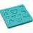 KitchenCraft Sweetly Does It Cake Pop Silicon Mould Hearts Tin