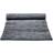 Rug Solid Leather Grey 75x300cm