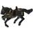 Papo Knight in Black Armour Horse 39276