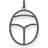 Thomas Sabo Silver Pendant - Silver/Black