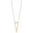 Thomas Sabo Glam & Soul Triangle Necklace - Gold/Diamonds