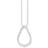 Thomas Sabo Oriental Drop Necklace - Silver/White