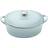 Denby Pavilion Cast Iron Oval with lid 4.2 L 28 cm