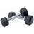 DKN Rubber Hex Dumbbells 2x3kg