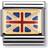 Nomination Composable Classic Link Great Britain Flag Charm - Silver/Gold/Red/Blue/White