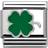 Nomination Composable Classic Link Symbols Clover Charm - Silver/Green