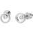 Edblad Elin Earrings - Silver/Transparent