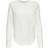 Only Solid Knitted Pullover - White/Whitecap Gray