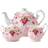 Royal Albert New Country Roses Pink Tea Set Serving 3pcs