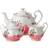 Royal Albert Cheeky Pink Tea Set Serving 3pcs