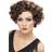 Smiffys 20's Flirty Flapper Wig Brown